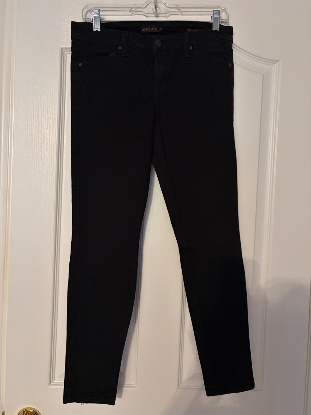 Genetic Denim Black Skinny Jeans